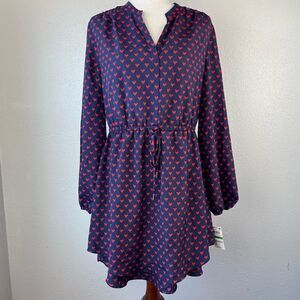 NWT Maison Jules Heart of Hearts Top Size L